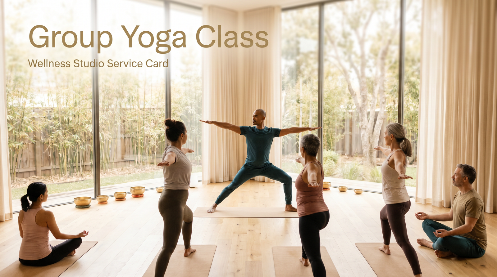 Group Yoga Class Cover